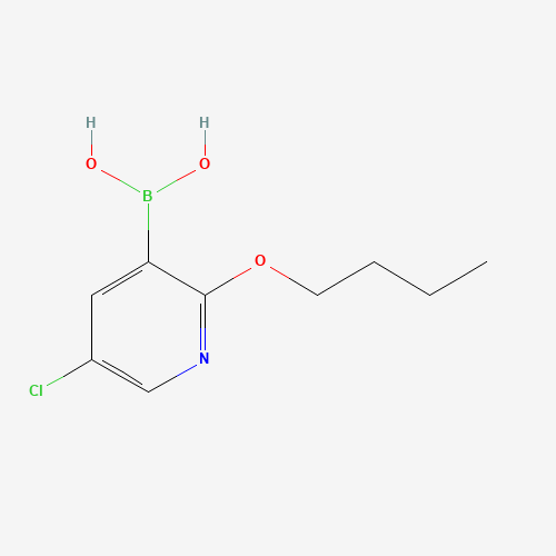 2-BUTOXY-5-CHLOROPYRIDINE-3-BORONIC ACID (CAS: 1217501-44-4) - Related Chemical Product