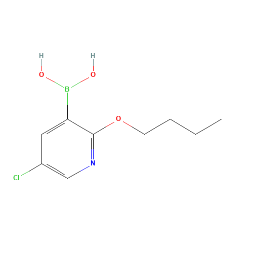 2-BUTOXY-5-CHLOROPYRIDINE-3-BORONIC ACID (CAS: 1217501-44-4) - Related Chemical Product
