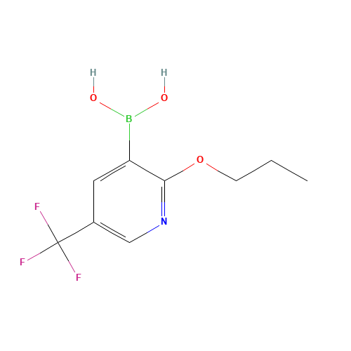 2-PROPOXY-5-(TRIFLUOROMETHYL)PYRIDINE-3-BORONIC ACID (CAS: 1218790-63-6) - Related Chemical Product