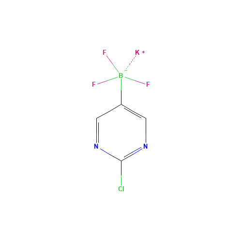 potassium (2-chloropyrimidin-5-yl)trifluoroborate (CAS: 1245906-70-0) - Related Chemical Product