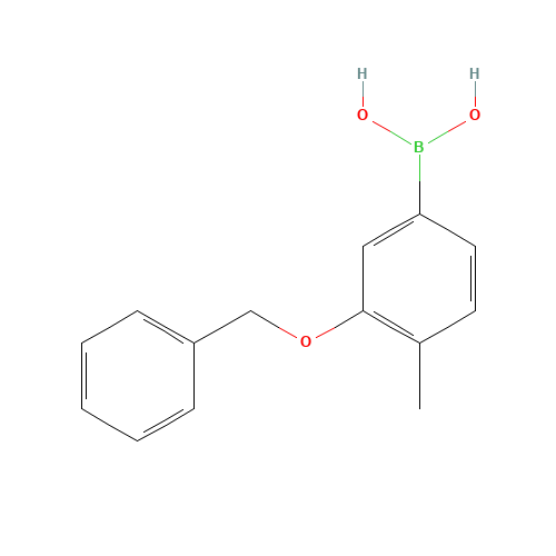 3-(BENZYLOXY)-4-METHYLPHENYLBORONIC ACID (CAS: 1256355-31-3) - Related Chemical Product