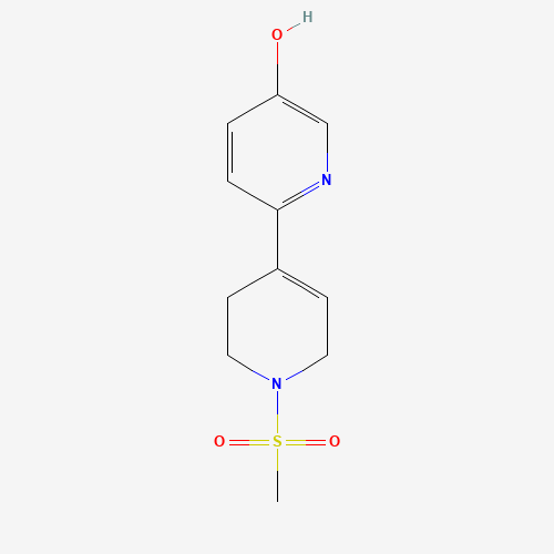 1'-methanesulfonyl-1',2',3',6'-tetrahydro-[2,4']bipyridinyl-5-ol (CAS: 1262399-86-9) - Related Chemical Product