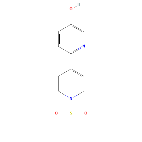 1'-methanesulfonyl-1',2',3',6'-tetrahydro-[2,4']bipyridinyl-5-ol (CAS: 1262399-86-9) - Related Chemical Product