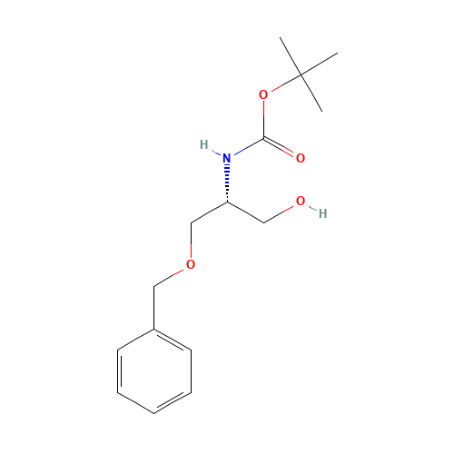 (R)-(+)-3-Benzyloxy-2-(Boc-amino)-1-propanol (CAS: 127559-33-5) - Related Chemical Product