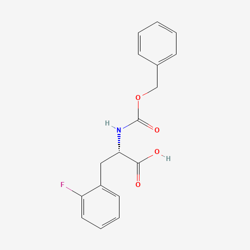 (S)-2-(((Benzyloxy)carbonyl)amino)-3-(2-fluorophenyl)propanoic acid (CAS: 127862-88-8) - Related Chemical Product