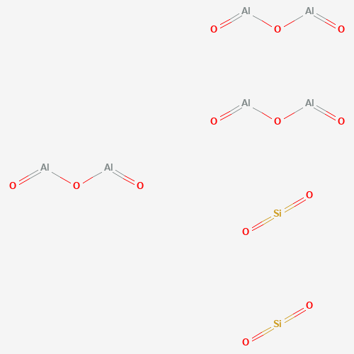 MULLITE (CAS: 1302-93-8) - Chemical Structure and Molecular Formula 