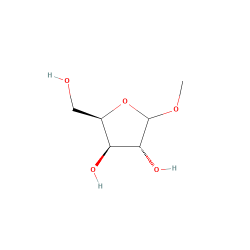 (2R,3R,4R)-2-(hydroxymethyl)-5-methoxy-tetrahydrofuran-3,4-diol (CAS: 13039-65-1) - Related Chemical Product