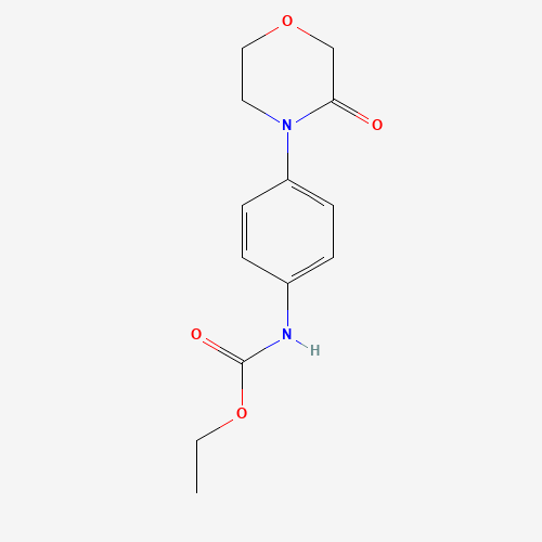 Ethyl (4-(3-oxomorpholino)phenyl)carbamate (CAS: 1327778-39-1) - Related Chemical Product