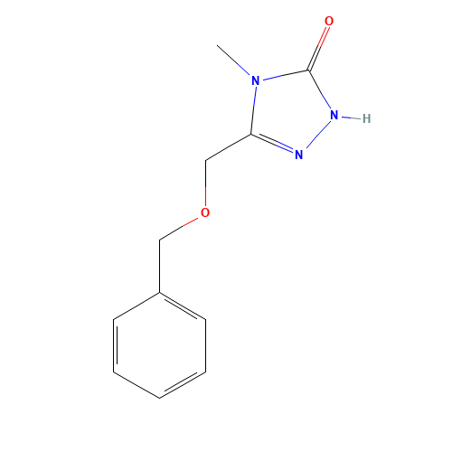 3-((Benzyloxy)methyl)-4-methyl-1H-1,2,4-triazol-5(4H)-one (CAS: 1338226-20-2) - Related Chemical Product