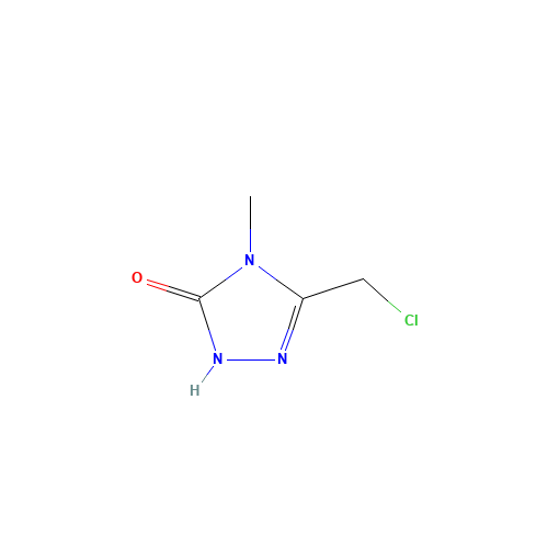 3-(Chloromethyl)-4-methyl-1H-1,2,4-triazol-5(4H)-one (CAS: 1338226-21-3) - Related Chemical Product
