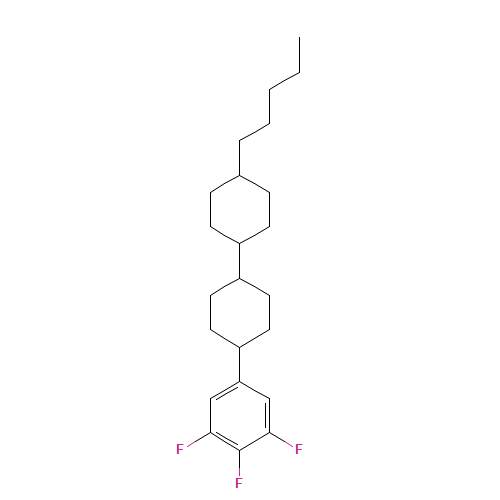 1,2,3-trifluoro-5-(4-(4-pentylcyclohexyl)cyclohexyl)benzene (CAS: 137644-54-3) - Related Chemical Product