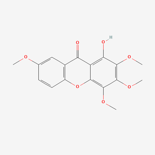 1-Hydroxy-2,3,4,7-tetramethoxy-9H-xanthen-9-one (CAS: 14103-09-4) - Related Chemical Product