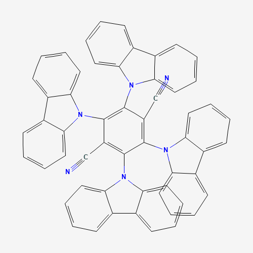 2,3,5,6-tetrakis(carbazol-9-yl)-1,4-dicyanobenzene (CAS: 1416881-53-2) - Related Chemical Product