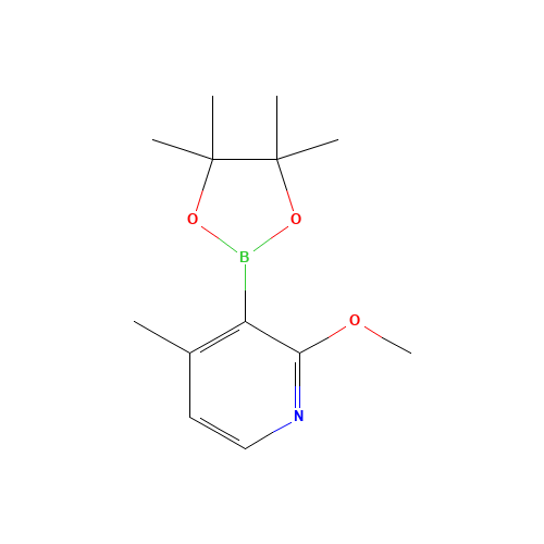 2-METHOXY-4-METHYL-3-(4,4,5,5-TETRAMETHYL-1,3,2-DIOXABOROLAN-2-YL)PYRIDINE (CAS: 1420998-43-1) - Related Chemical Product