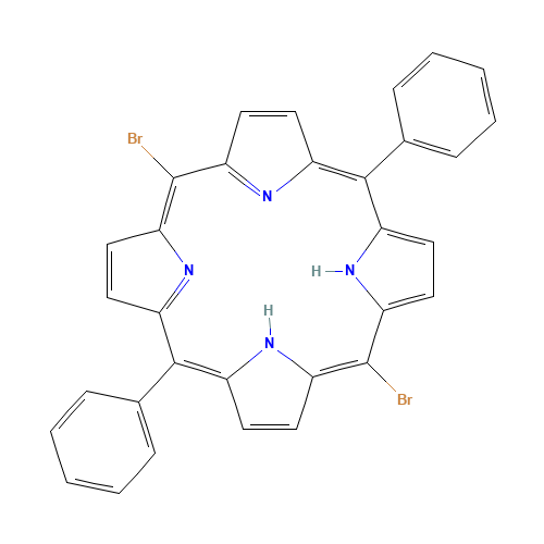 5,15-DIBROMO-10,20-DIPHENYLPORPHINE (CAS: 151256-86-9) - Related Chemical Product