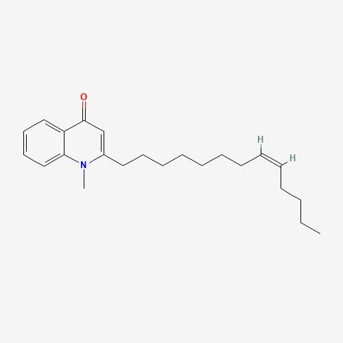 (Z)-1-Methyl-2-(tridec-8-en-1-yl)quinolin-4(1H)-one (CAS: 15266-38-3) - Related Chemical Product