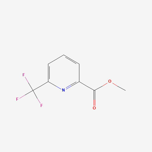 Methyl 6-(trifluoromethyl)picolinate (CAS: 155377-05-2) - Chemical Structure and Molecular Formula 