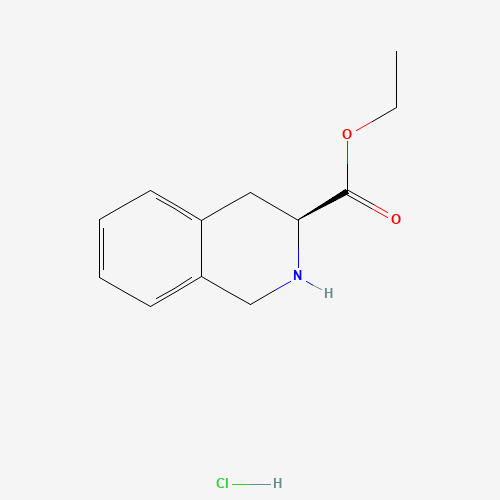 (S)-Ethyl 1,2,3,4-tetrahydroisoquinoline-3-carboxylate hydrochloride (CAS: 15912-56-8) - Related Chemical Product