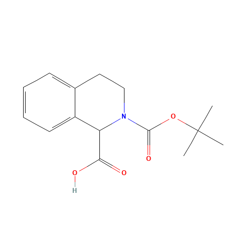 2-(tert-butoxycarbonyl)-1,2,3,4-tetrahydroisoquinoline-1-carboxylic acid (CAS: 166591-85-1) - Related Chemical Product