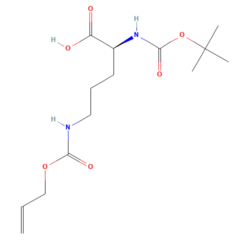 Boc-Orn(Alloc)-OH (CAS: 171820-74-9) - Related Chemical Product