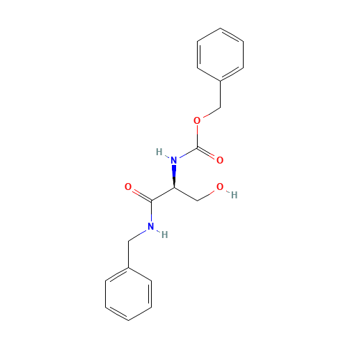 (R)-benzyl 1-(benzylamino)-3-hydroxy-1-oxopropan-2-ylcarbamate (CAS: 180060-98-4) - Related Chemical Product
