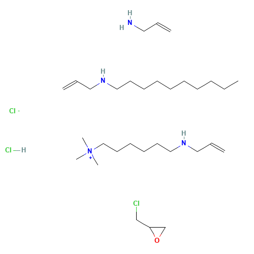 Colesevelam (CAS: 182815-44-7) - Chemical Structure and Molecular Formula 