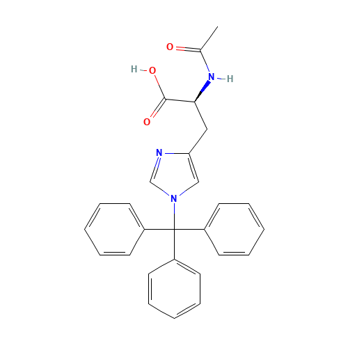 (S)-2-Acetamido-3-(1-trityl-1H-imidazol-4-yl)propanoic acid (CAS: 183498-47-7) - Related Chemical Product