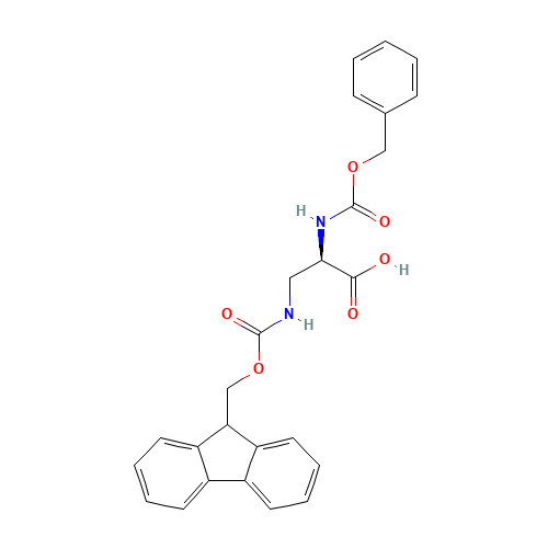 (R)-3-((((9H-Fluoren-9-yl)methoxy)carbonyl)amino)-2-(((benzyloxy)carbonyl)amino)propanoic acid (CAS: 185968-90-5) - Related Chemical Product