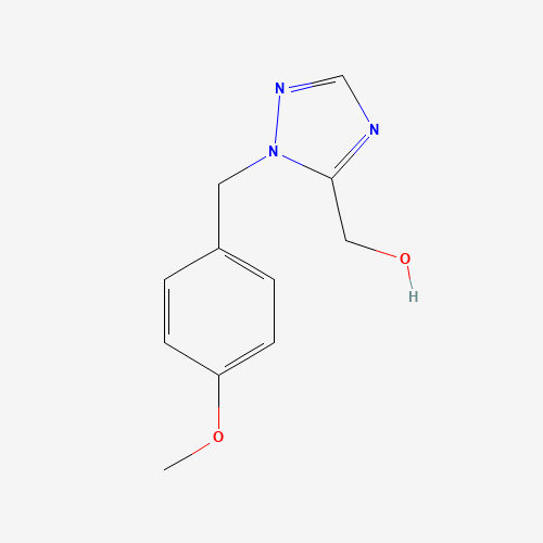 (1-(4-Methoxybenzyl)-1H-1,2,4-triazol-5-yl)methanol (CAS: 199014-14-7) - Related Chemical Product