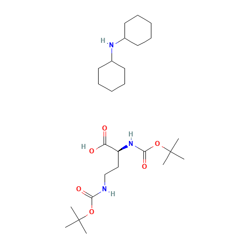 Boc-Dab(Boc)-OH.DCHA (CAS: 201472-66-4) - Related Chemical Product
