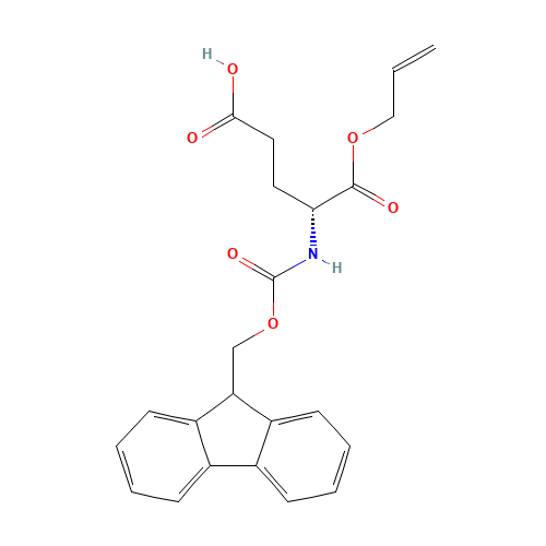 (R)-4-((((9H-Fluoren-9-yl)methoxy)carbonyl)amino)-5-(allyloxy)-5-oxopentanoic acid (CAS: 204251-86-5) - Related Chemical Product