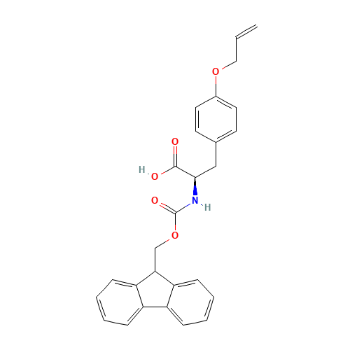 N-alpha-(9-Fluorenylmethyloxycarbonyl)-O-allyl-D-tyrosine (CAS: 204269-35-2) - Related Chemical Product