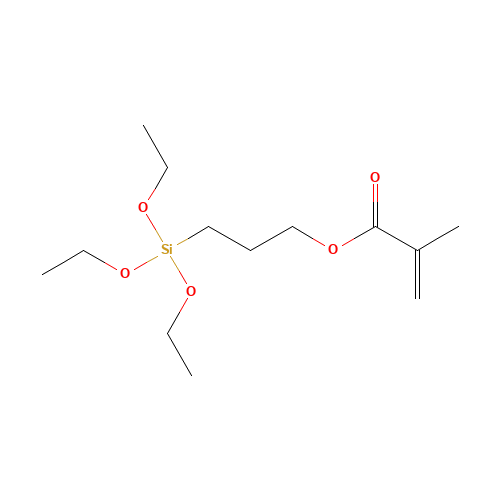 3-(Triethoxysilyl)propyl methacrylate (CAS: 21142-29-0) - Related Chemical Product
