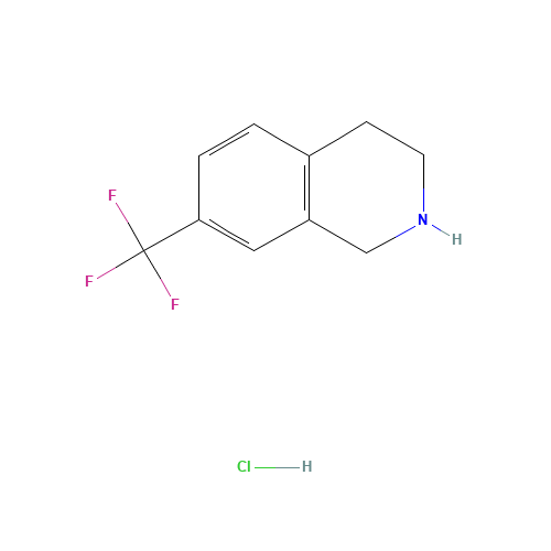 7-(Trifluoromethyl)-1,2,3,4-tetrahydroisoquinoline hydrochloride (CAS: 220247-87-0) - Related Chemical Product