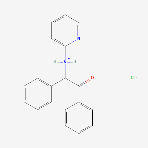 2-Phenyl-2-(2-pyridylamino)acetophenone, hydrochloride (CAS: 22905-27-7) - Related Chemical Product