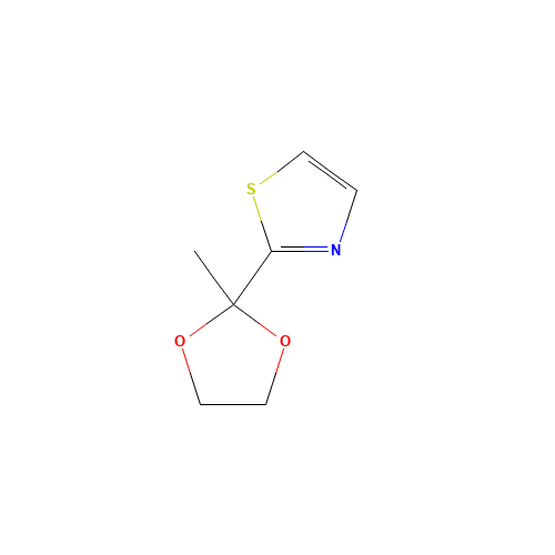 2-(2-Methyl-1,3-dioxolan-2-yl)thiazole (CAS: 24295-06-5) - Related Chemical Product