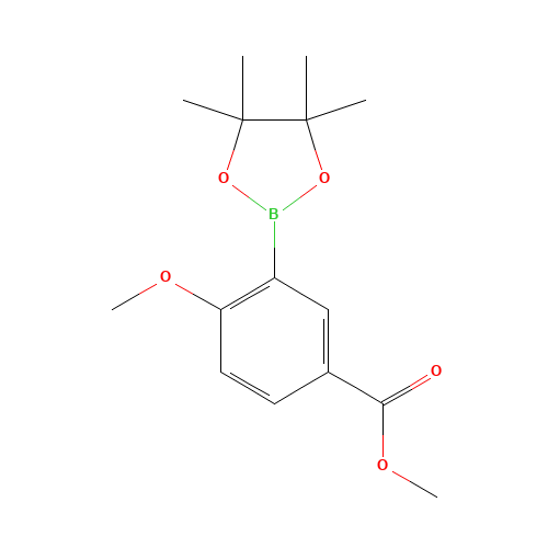 2-Methoxy-5-methoxycarbonylphenylboronic acid, pinacol ester (CAS: 269410-10-8) - Related Chemical Product