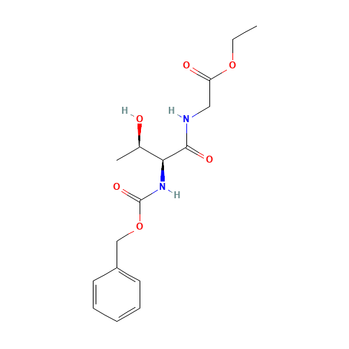 ethyl 2-[[3-hydroxy-2-(phenylmethoxycarbonylamino)butanoyl]amino]acetate (CAS: 27482-74-2) - Related Chemical Product