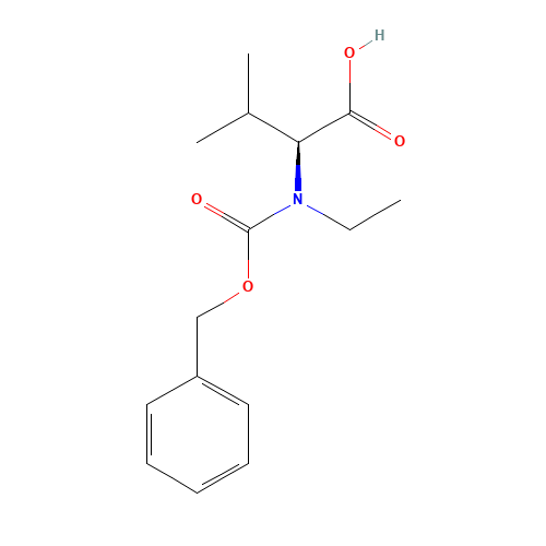 (2S)-2-{[(Benzyloxy)carbonyl](ethyl)amino}-3-methylbutanoic acid (CAS: 287208-81-5) - Related Chemical Product