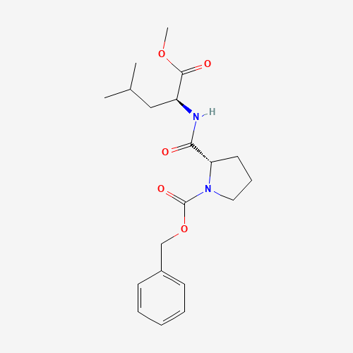 (S)-Benzyl 2-(((S)-1-methoxy-4-methyl-1-oxopentan-2-yl)carbamoyl)pyrrolidine-1-carboxylate (CAS: 2873-37-2) - Related Chemical Product