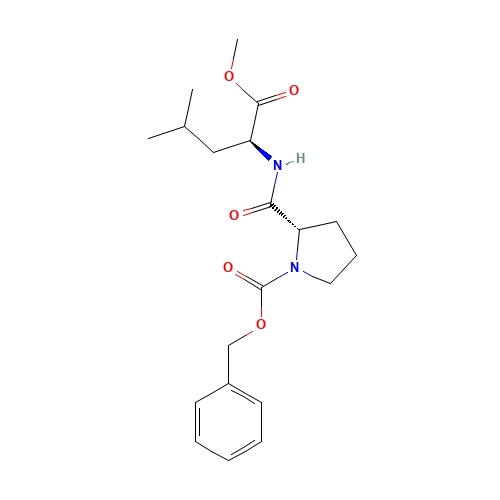 (S)-Benzyl 2-(((S)-1-methoxy-4-methyl-1-oxopentan-2-yl)carbamoyl)pyrrolidine-1-carboxylate (CAS: 2873-37-2) - Related Chemical Product