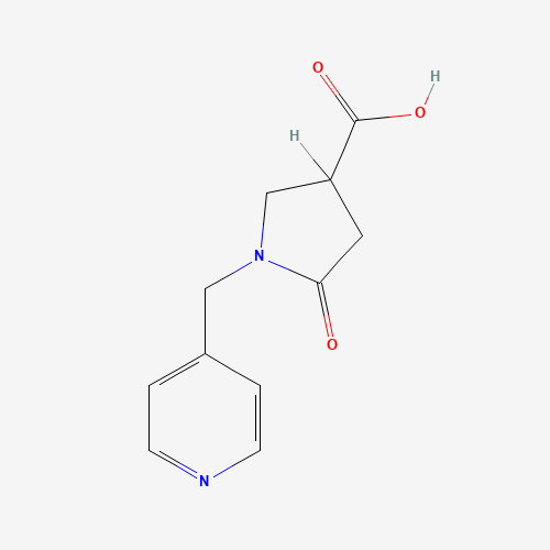 5-oxo-1-(pyridin-4-ylmethyl)pyrrolidine-3-carboxylic acid (CAS: 304859-15-2) - Related Chemical Product