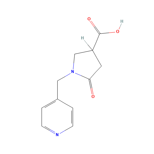 5-oxo-1-(pyridin-4-ylmethyl)pyrrolidine-3-carboxylic acid (CAS: 304859-15-2) - Related Chemical Product