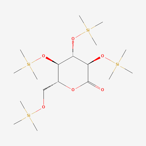 (3R,4S,5R,6R)-3,4,5-tris(trimethylsilyloxy)-6-(trimethylsilyloxymethyl)oxan-2-one (CAS: 32384-65-9) - Related Chemical Product