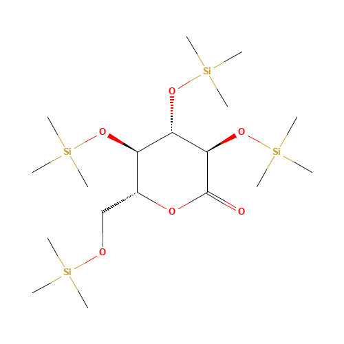 (3R,4S,5R,6R)-3,4,5-tris(trimethylsilyloxy)-6-(trimethylsilyloxymethyl)oxan-2-one (CAS: 32384-65-9) - Related Chemical Product