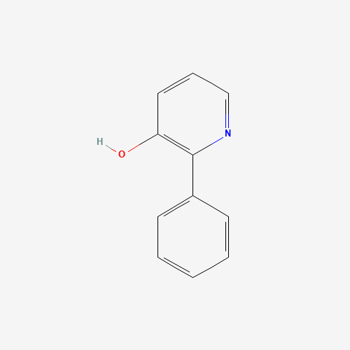 2-phenylpyridin-3-ol (CAS: 3308-02-9) - Chemical Structure and Molecular Formula 