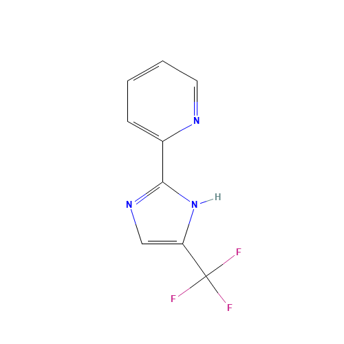 2-(4-(Trifluoromethyl)-1H-imidazol-2-yl)pyridine (CAS: 33468-85-8) - Related Chemical Product