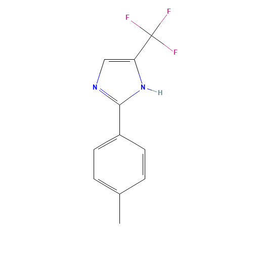 2-(4-Methylphenyl)-4-(trifluoromethyl)-1H-imidazole (CAS: 33469-18-0) - Related Chemical Product