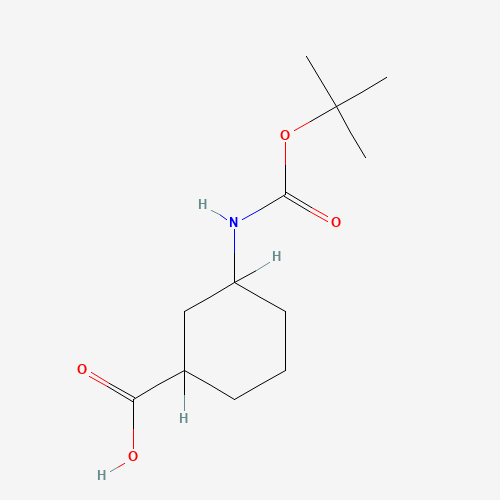 3-(Boc-amino)cyclohexanecarboxylic acid (CAS: 334932-13-7) - Related Chemical Product