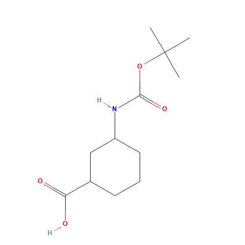 3-(Boc-amino)cyclohexanecarboxylic acid (CAS: 334932-13-7) - Related Chemical Product